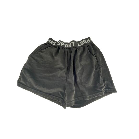 C-Mode Black Sport Athletic Logo Shorts Women's Size Small - Picture 1 of 5